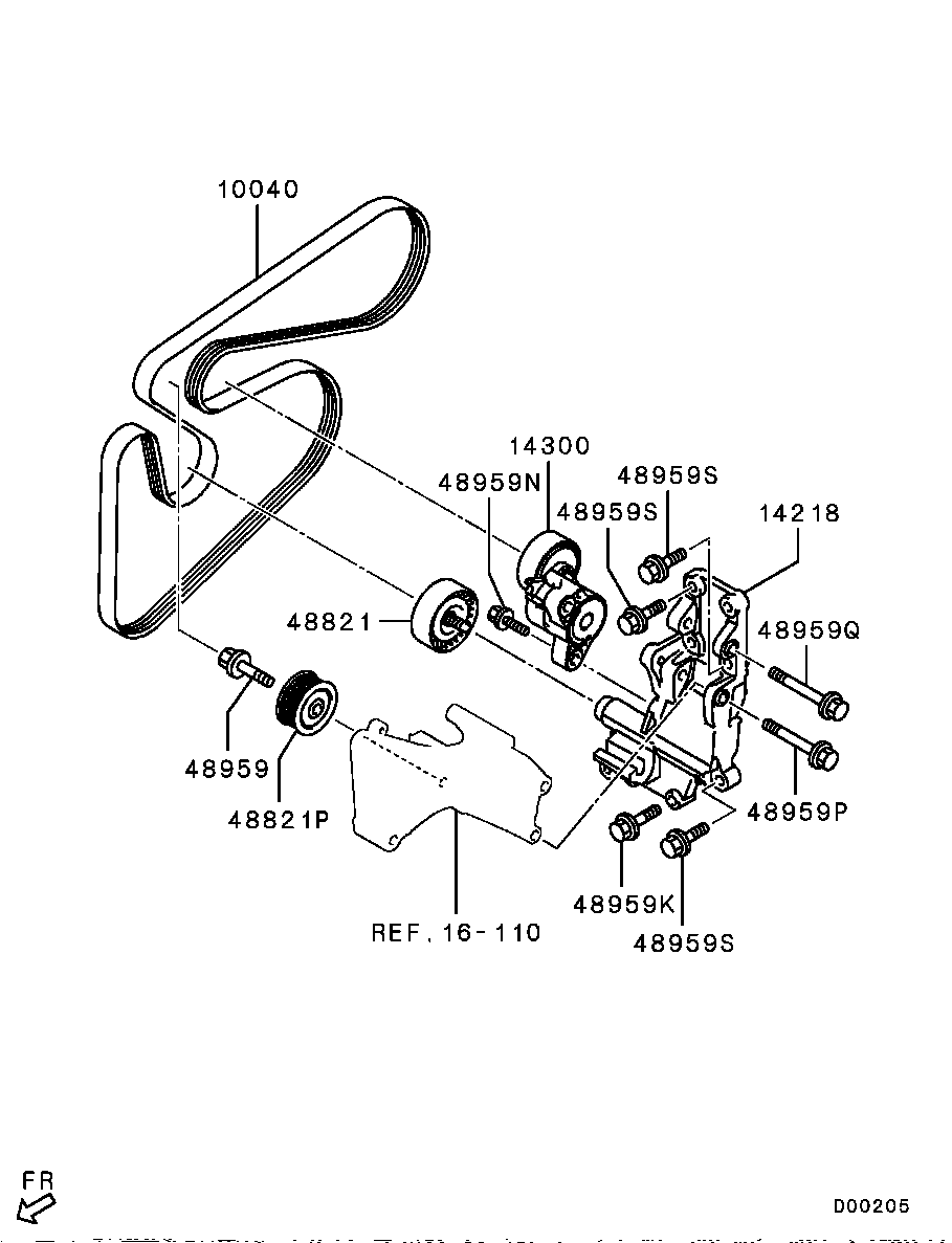 POWER STEERING OIL PUMP / -1201.3