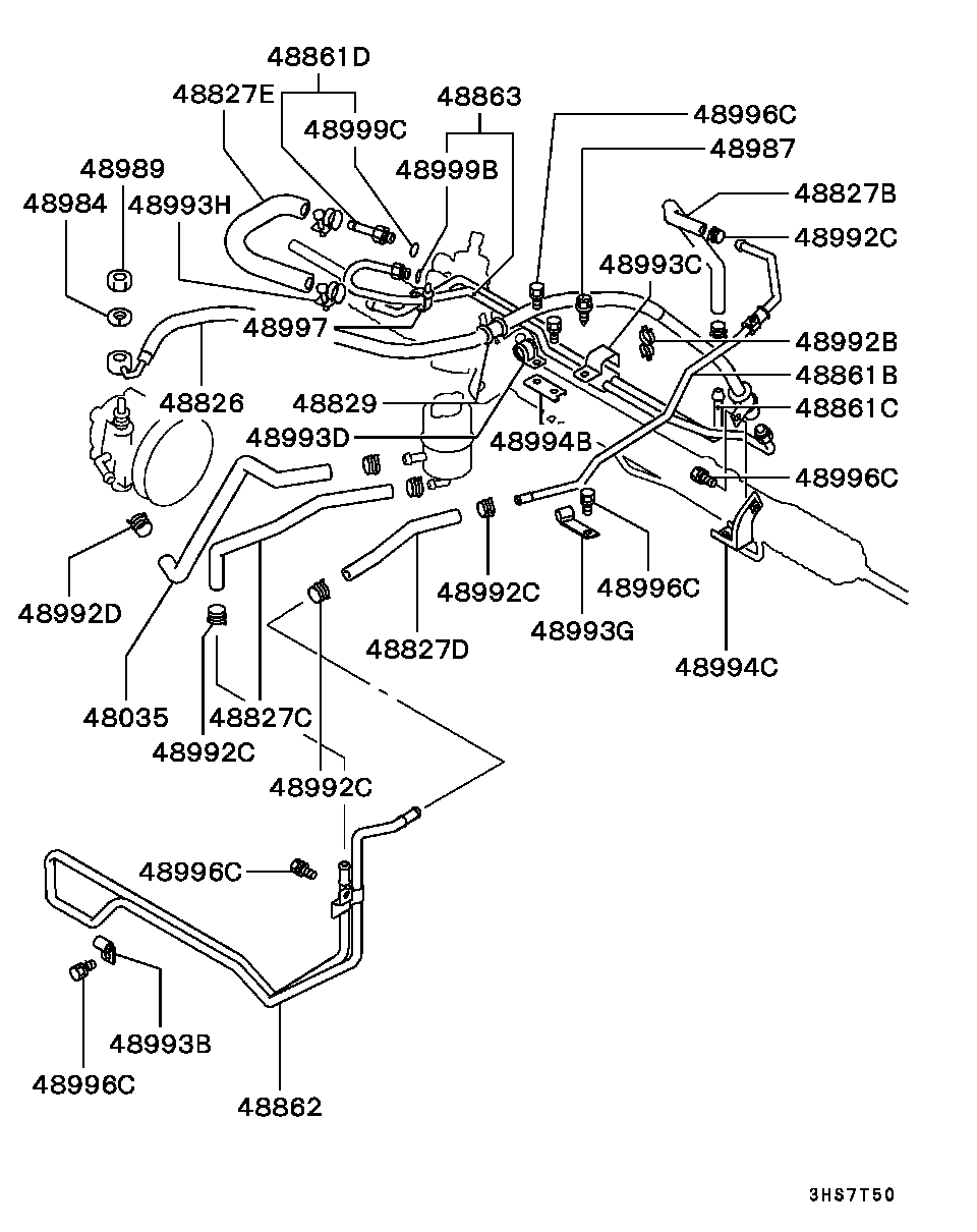 POWER STEERING OIL LINE / 9412.3-