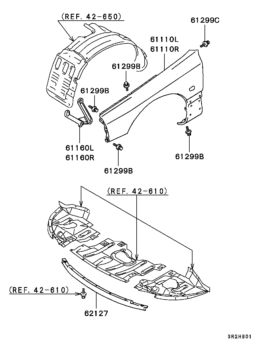 FENDER & FRONT END COVER