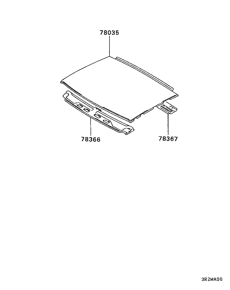 ROOF & LID / W/O SUNROOF