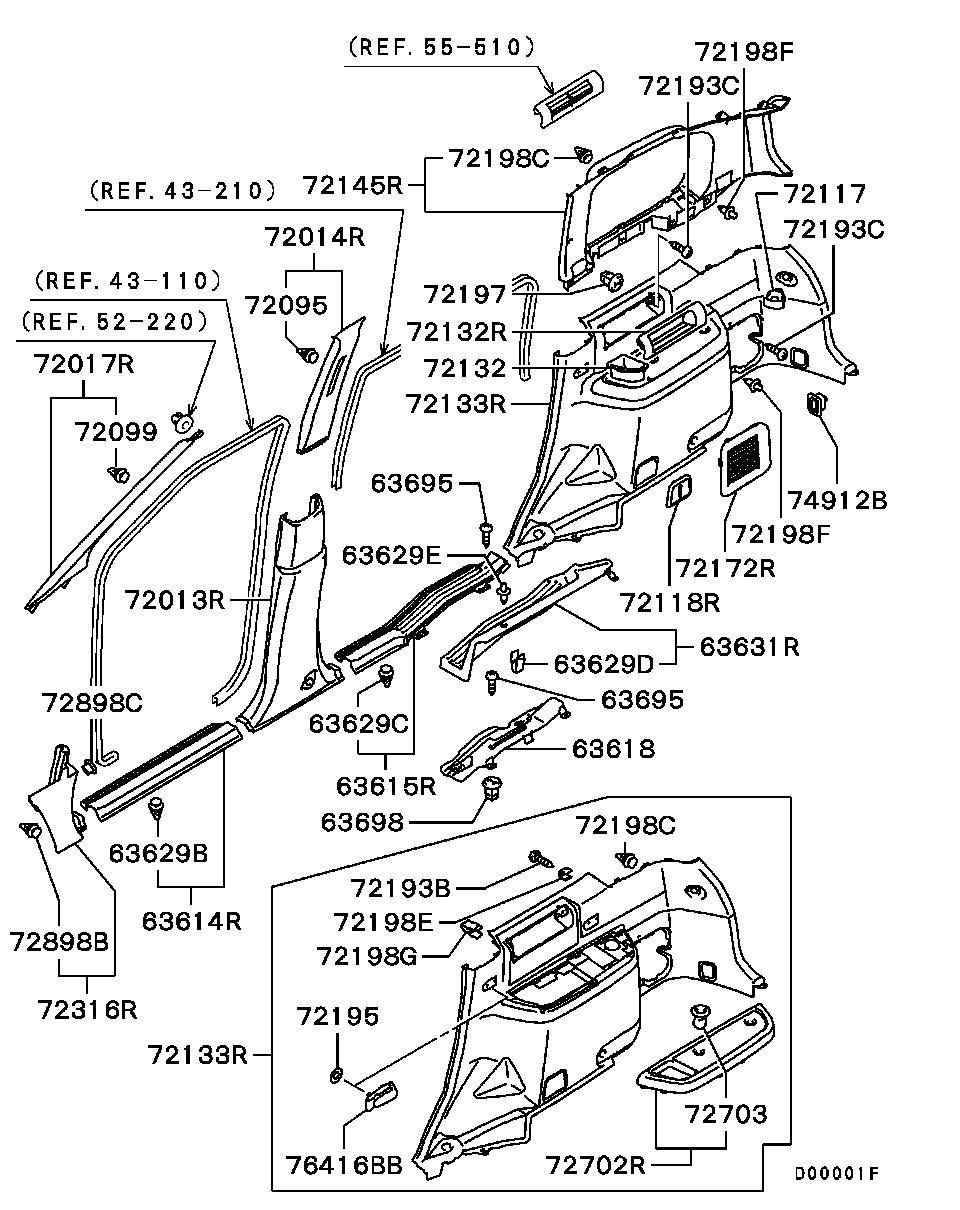 INTERIOR TRIM / RH