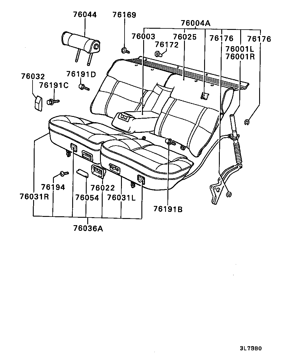 REAR SEAT / ALL