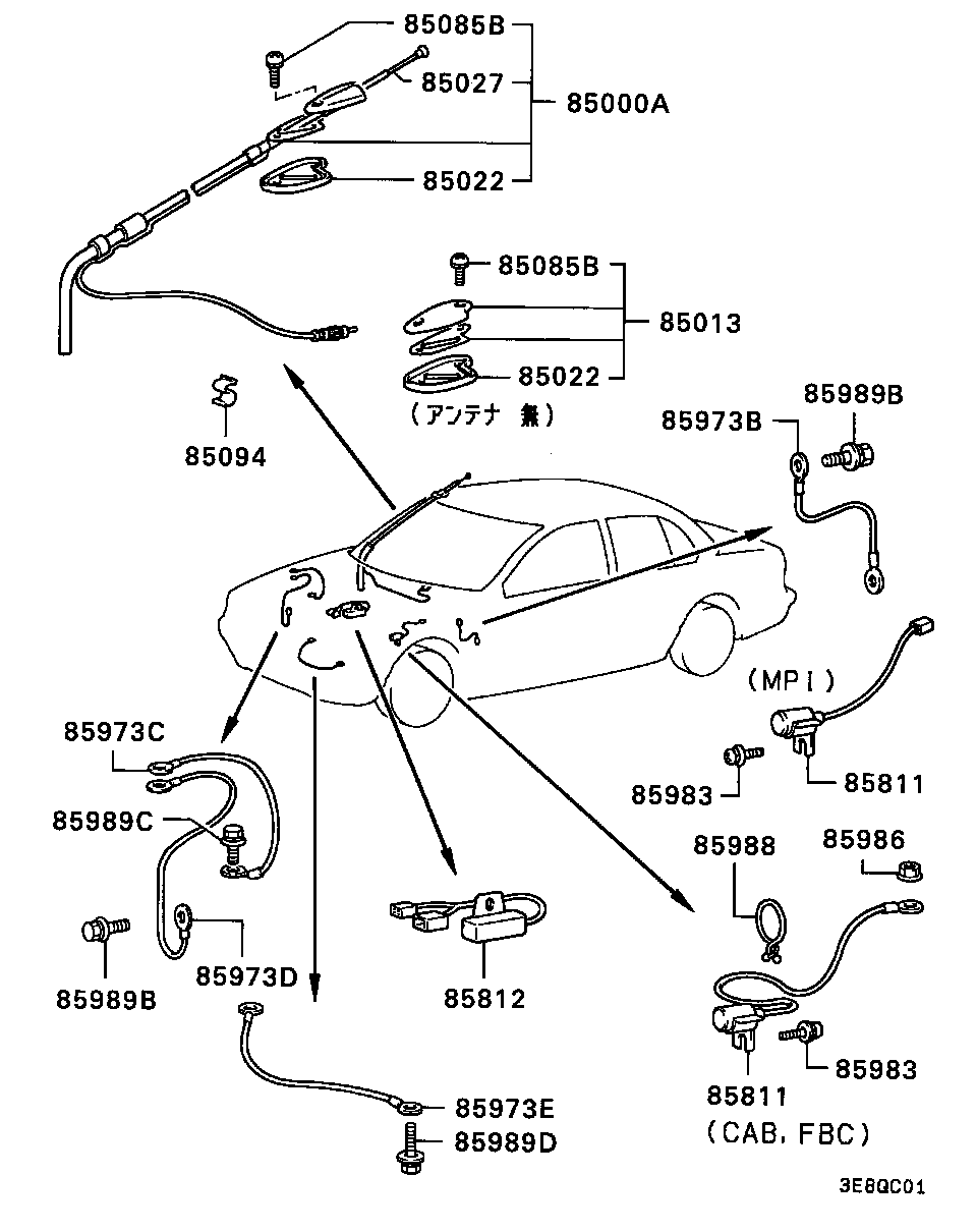 ANTENNA & CONDENSER