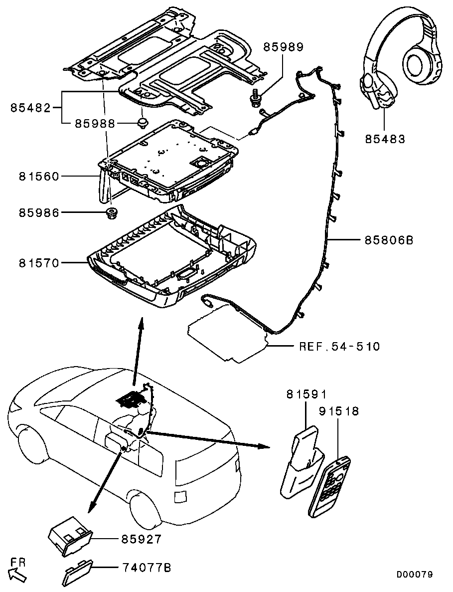 MISCELLANEOUS ACCESSORY PARTS / REAR DISPLAY