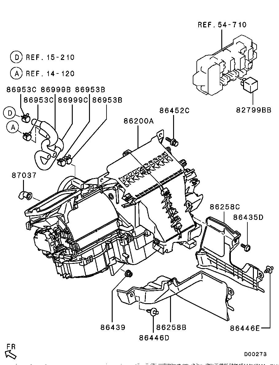 HEATER UNIT & PIPING / INSTALLING PARTS