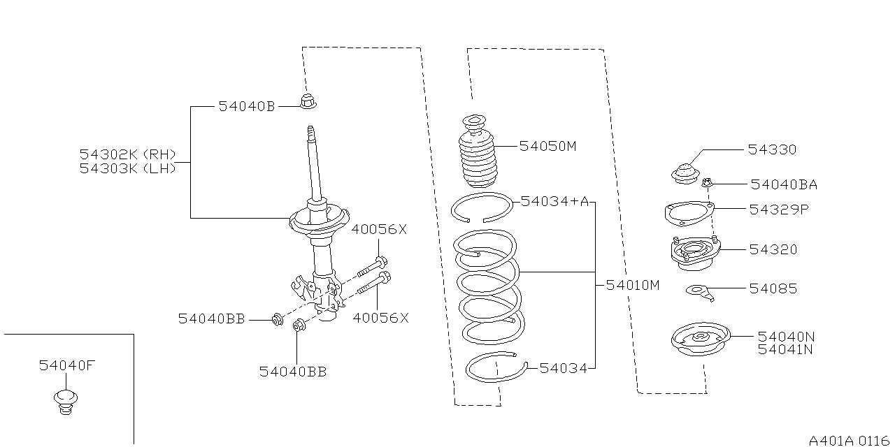 FRONT STRRUT( STANDARD TYPE)