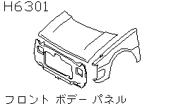 FRONT  BODY  PANEL                 < BODY>