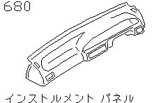 INSTRUMENT  PANEL, PAD &  CLUSTER  LID< TRIM>