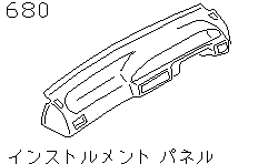 INSTRUMENT  PANEL, PAD &  CLUSTER  LID< TRIM>