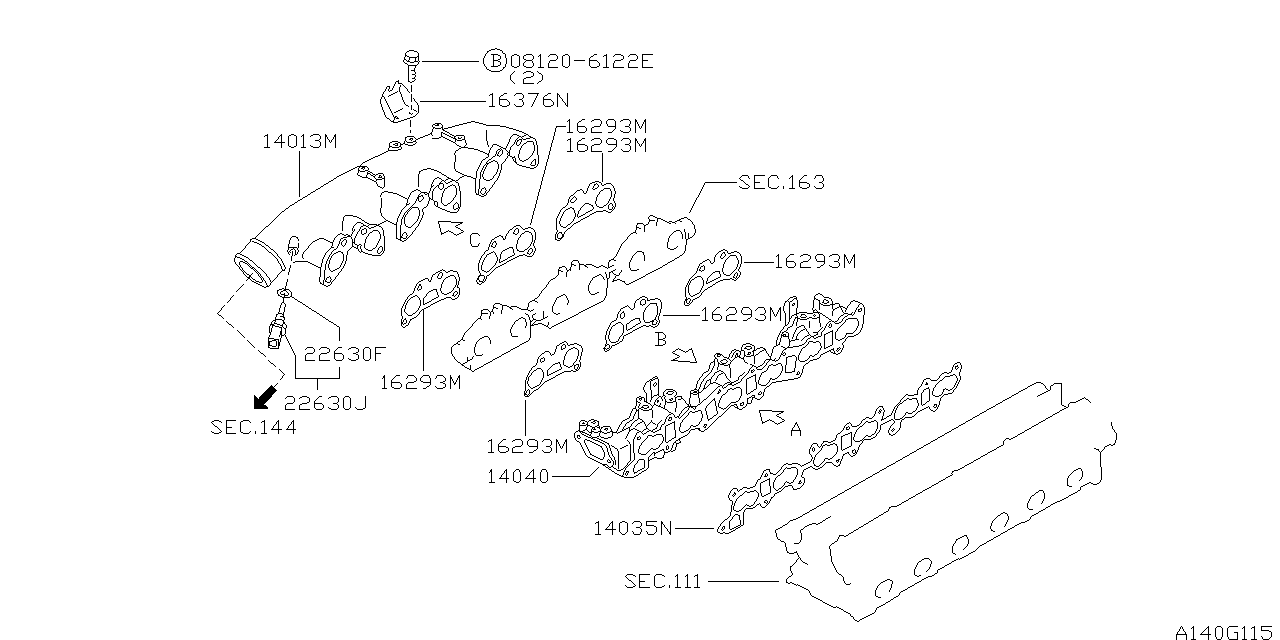 INTAKE   PARTS