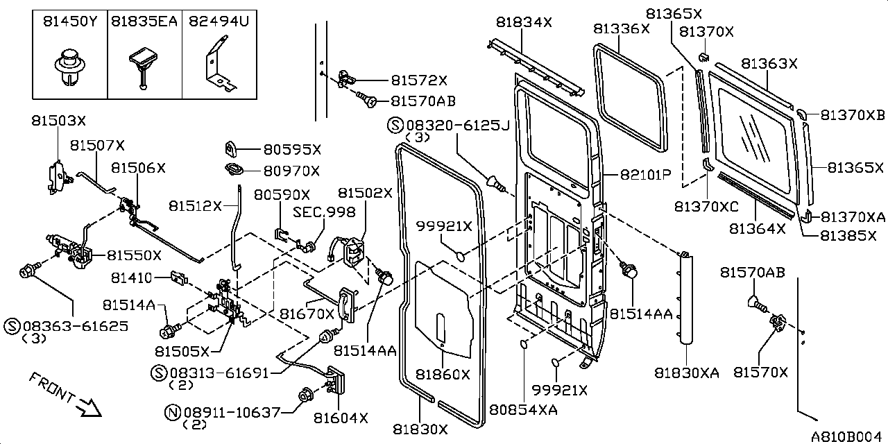 SWING DOOR   PARTS