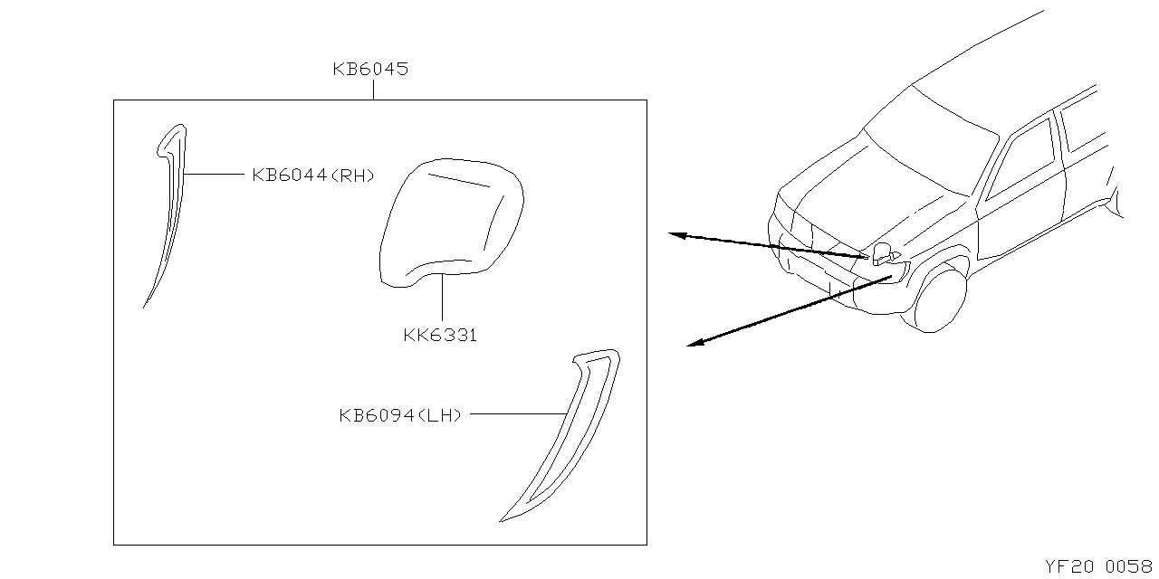 PLATING FRONT FINISHER SET