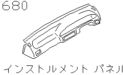 INSTRUMENT  PANEL, PAD &  CLUSTER  LID< TRIM>