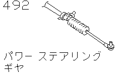 POWER  STEERING GEAR  GEAR< CHASSIS>