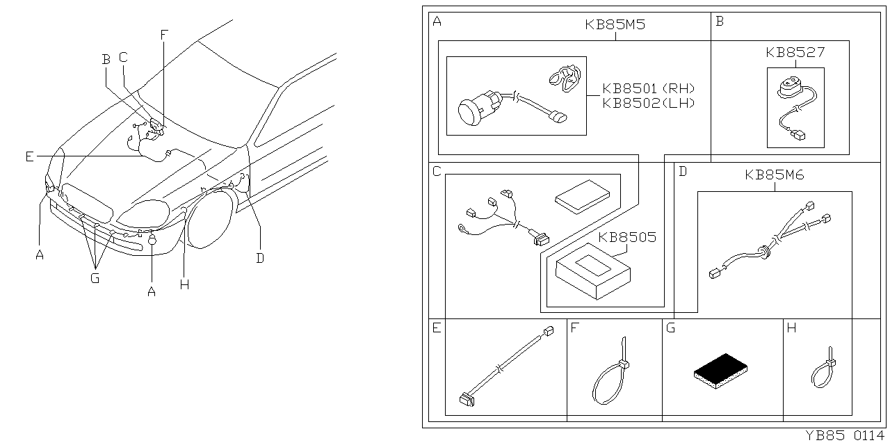 FRONT CORNER SENSOR