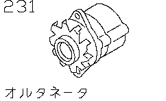 ALTERNATOR< ENGINE>