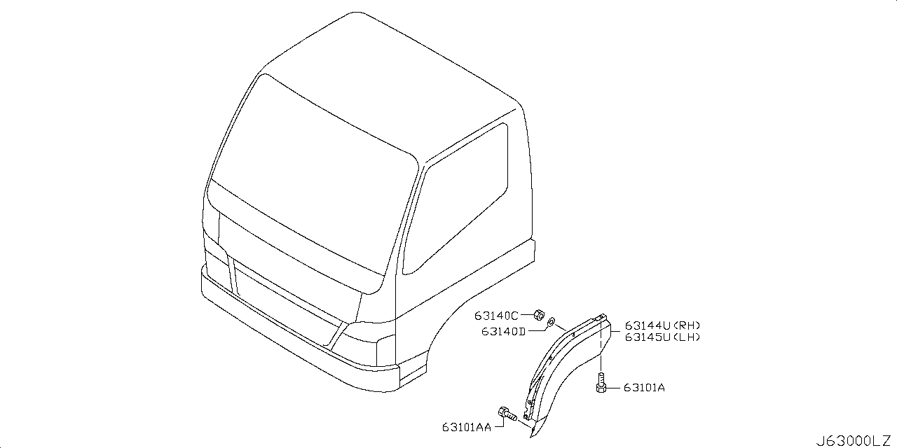 FRONT FENDER&AMP; FITTING(3)