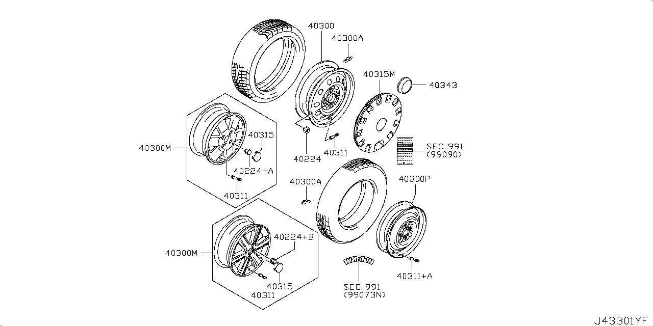 LOAD WHEEL/ TIRE