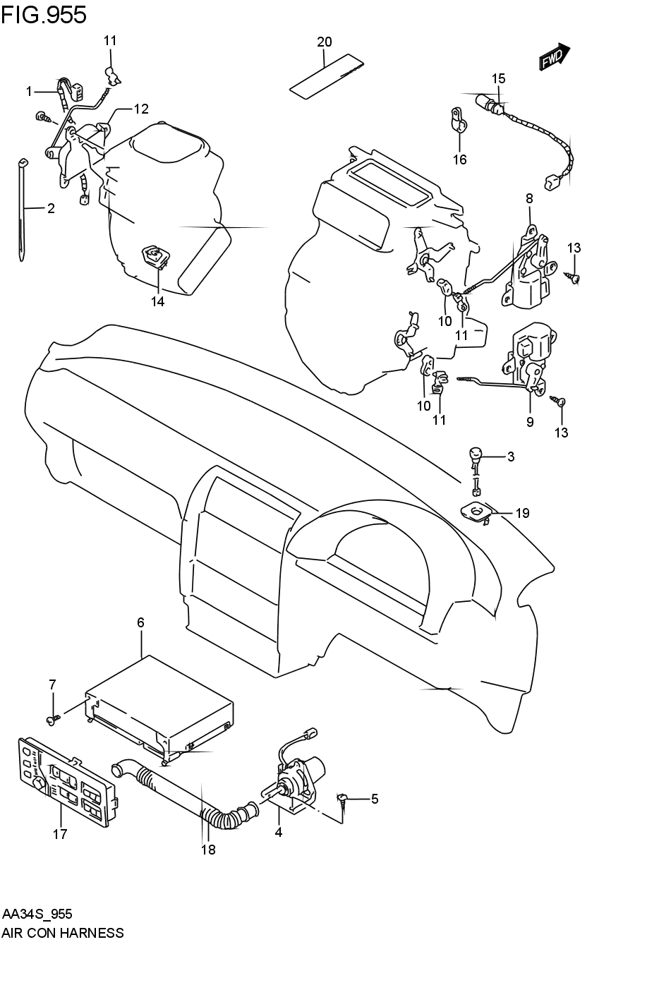 AIR CONDITIONER  HARNESS
