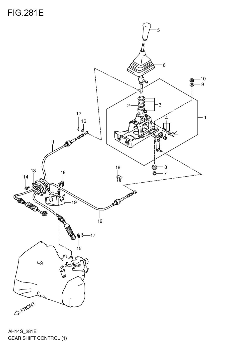 GEAR SHIFT CONTROL