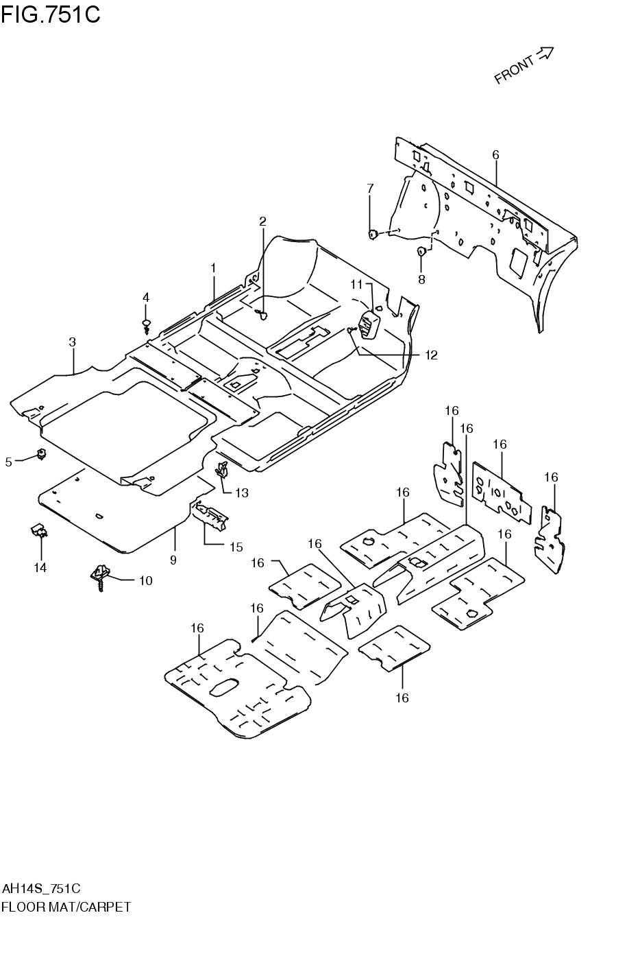 FLOOR MAT/ CARPET