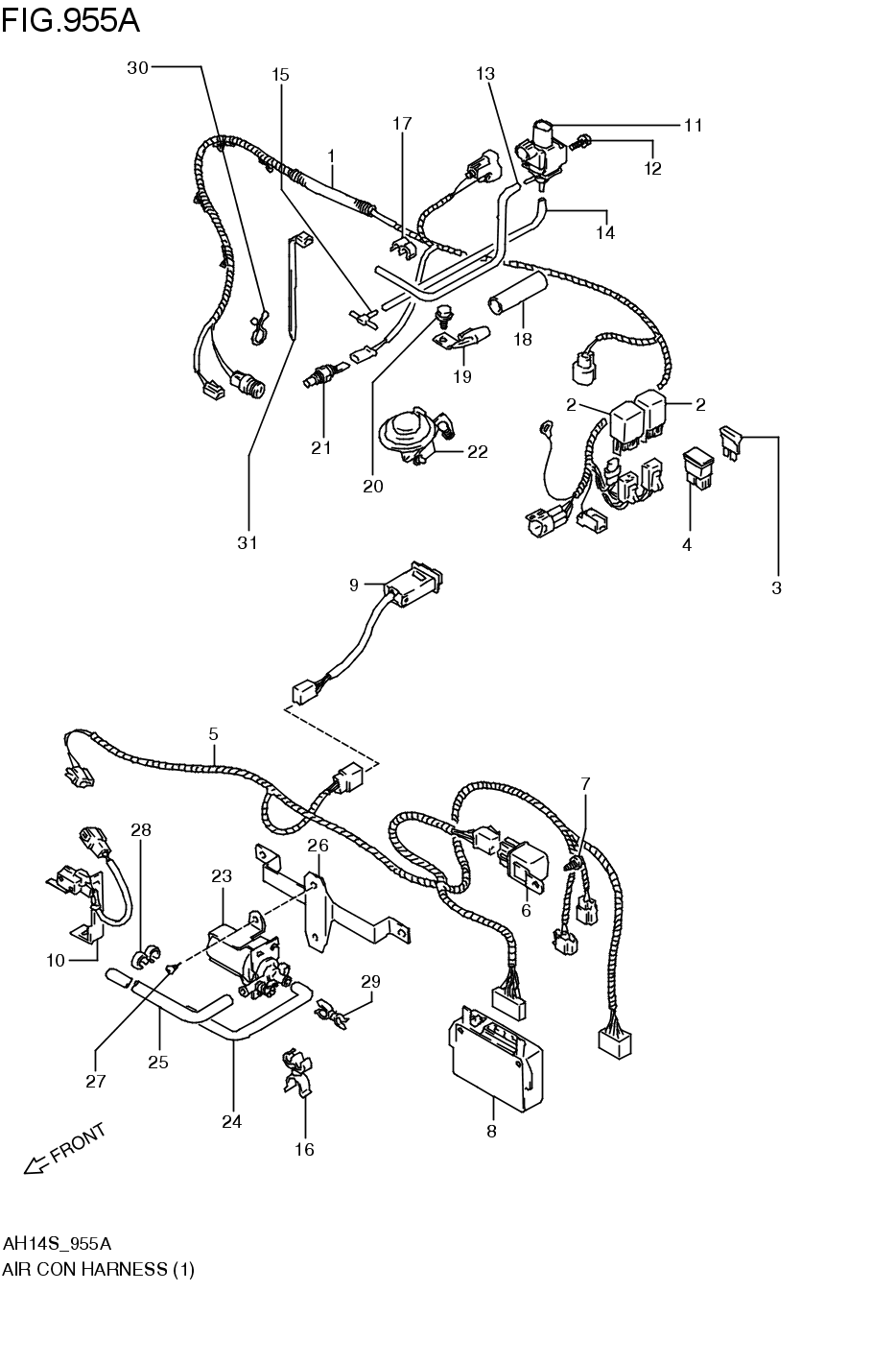 AIR CONDITIONER  HARNESS