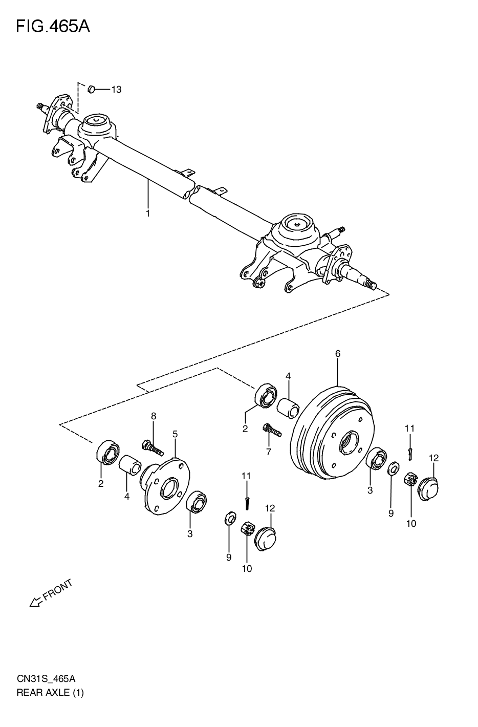 REAR AXLE