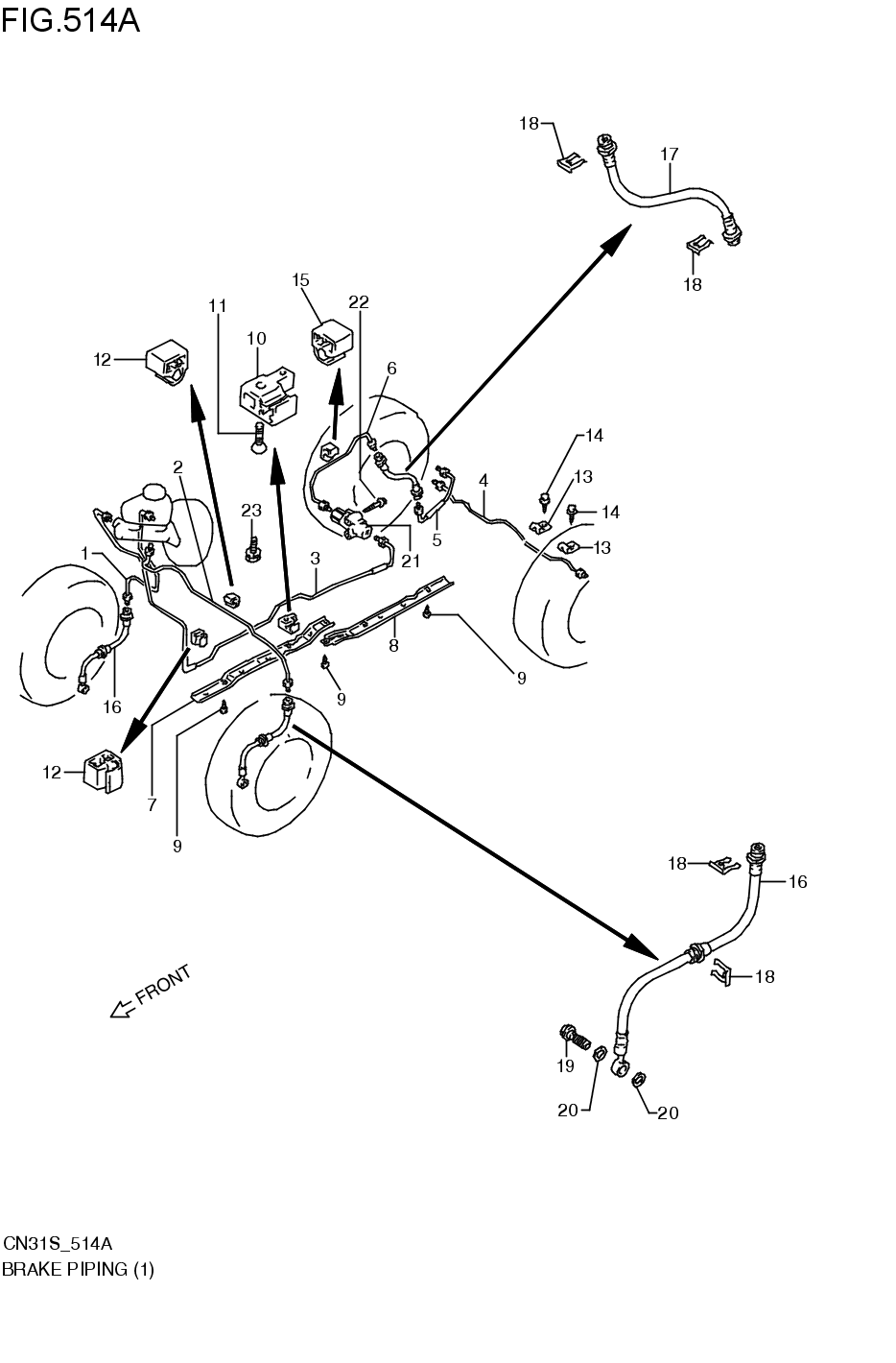 BRAKE PIPING