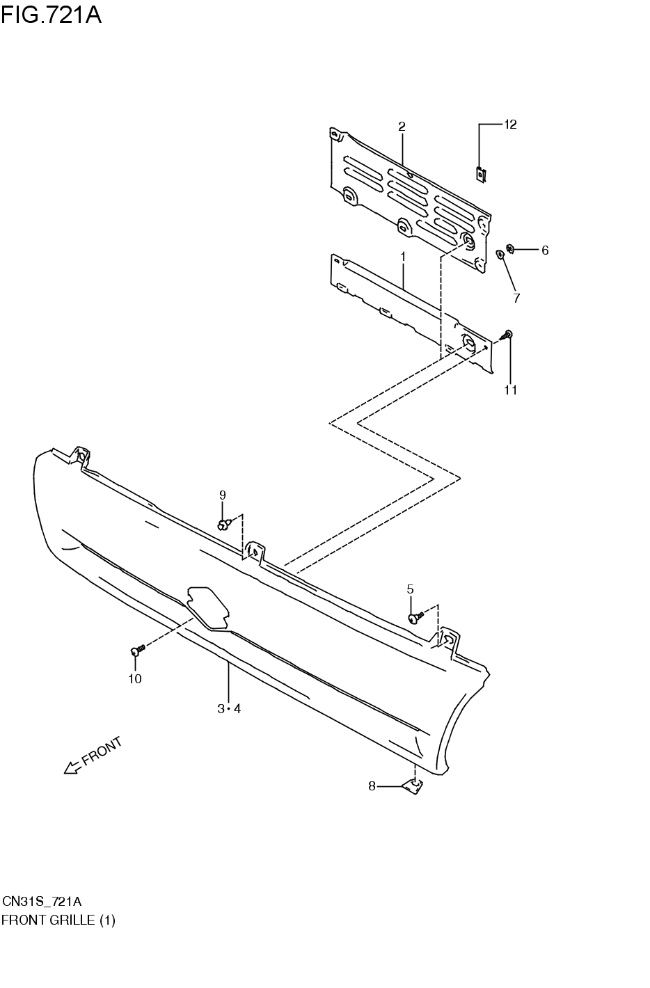 FRONT GRILLE/ GRILL GUARD