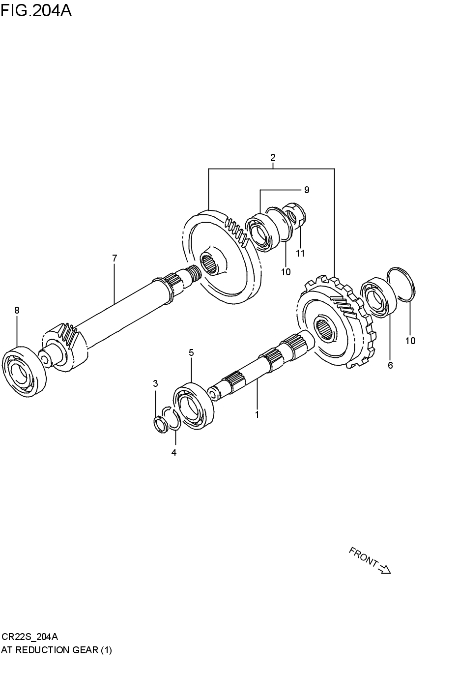 AT- REDUCTION GEAR