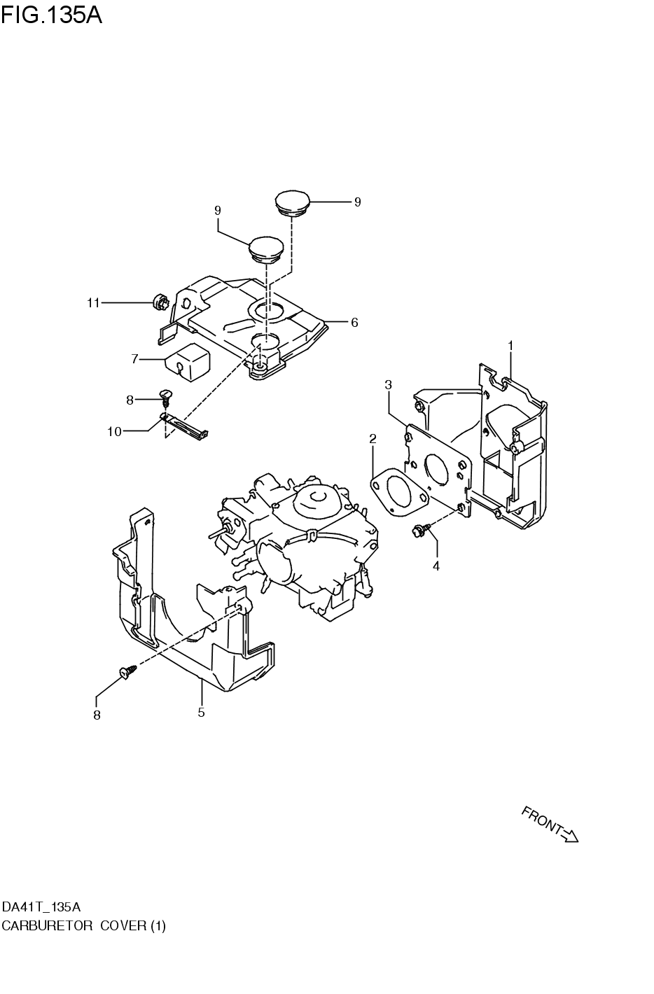 CARBURETOR COVER