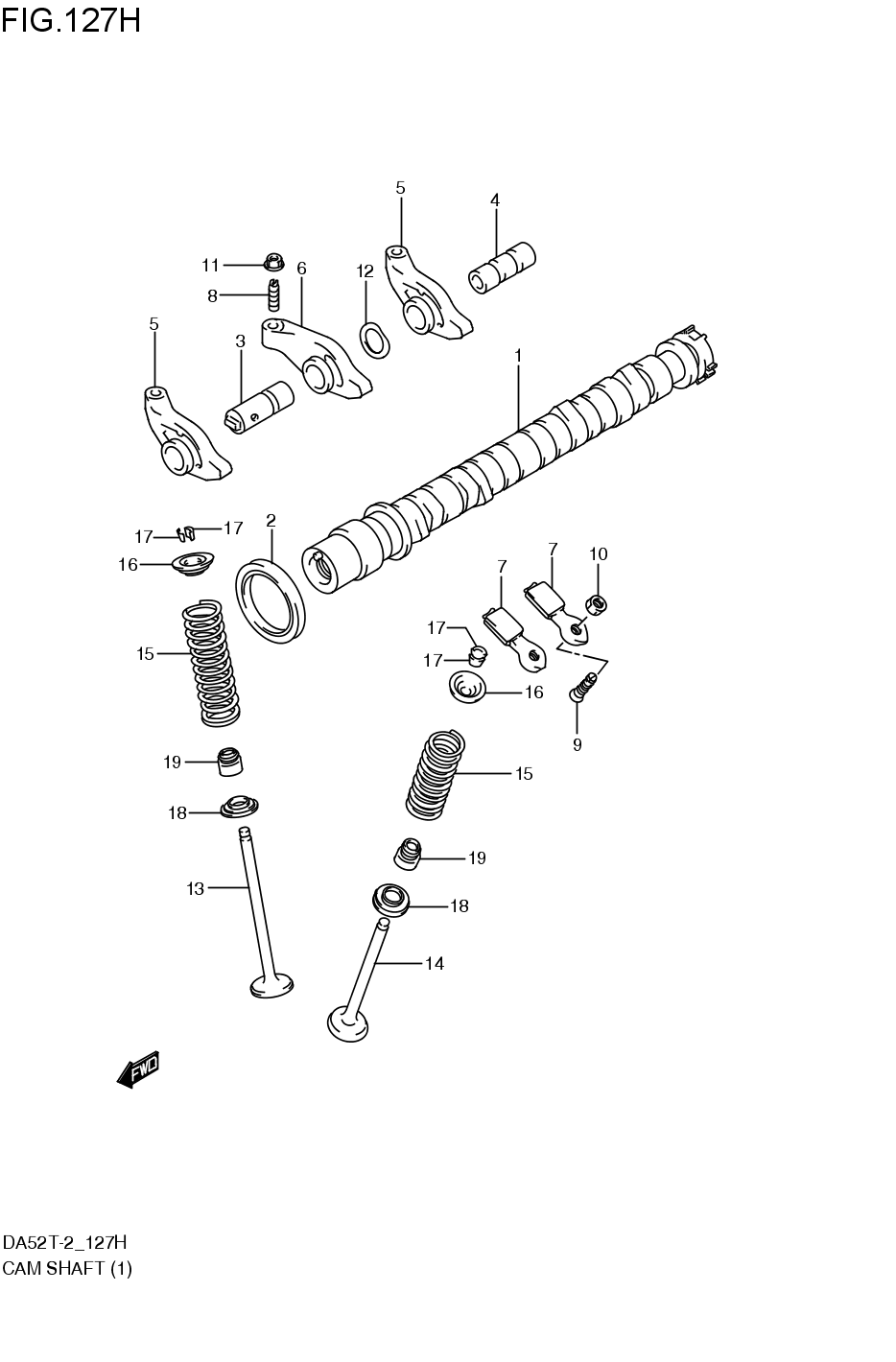 CAMSHAFT/ VALVE(BULB)