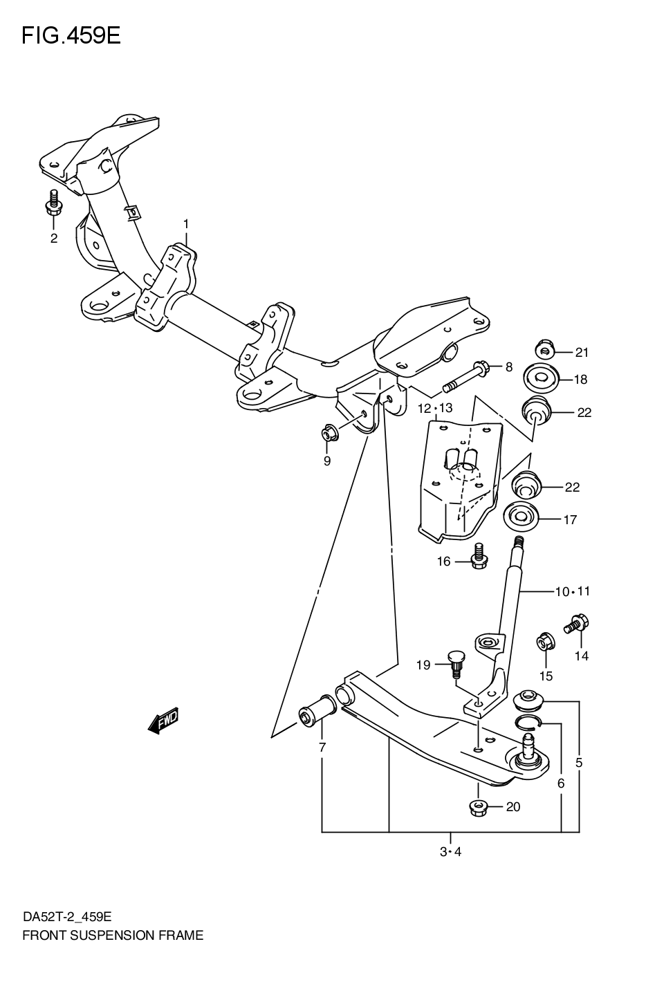 FRONT SUSPENSION FRAME