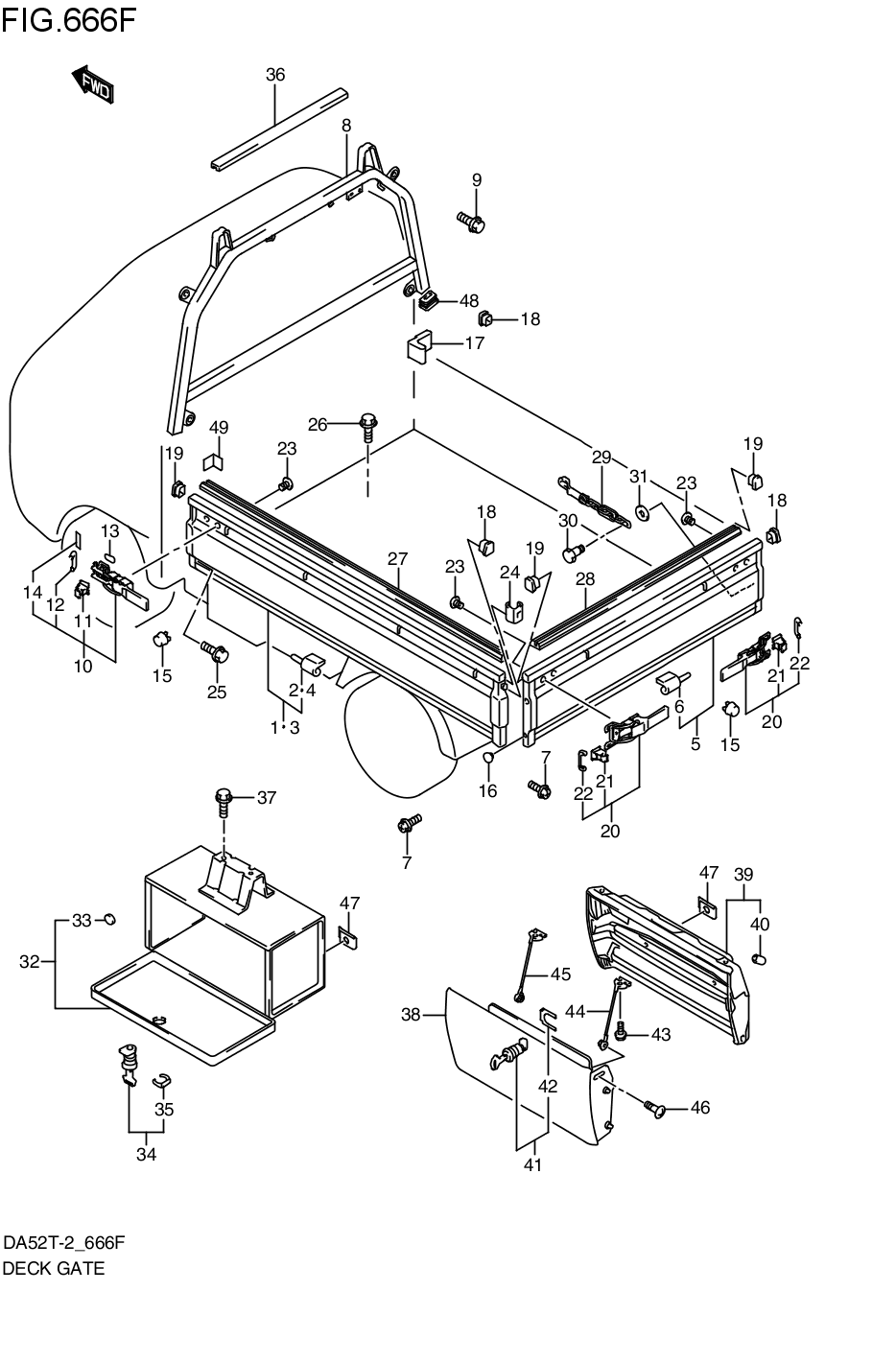 DECK GATE