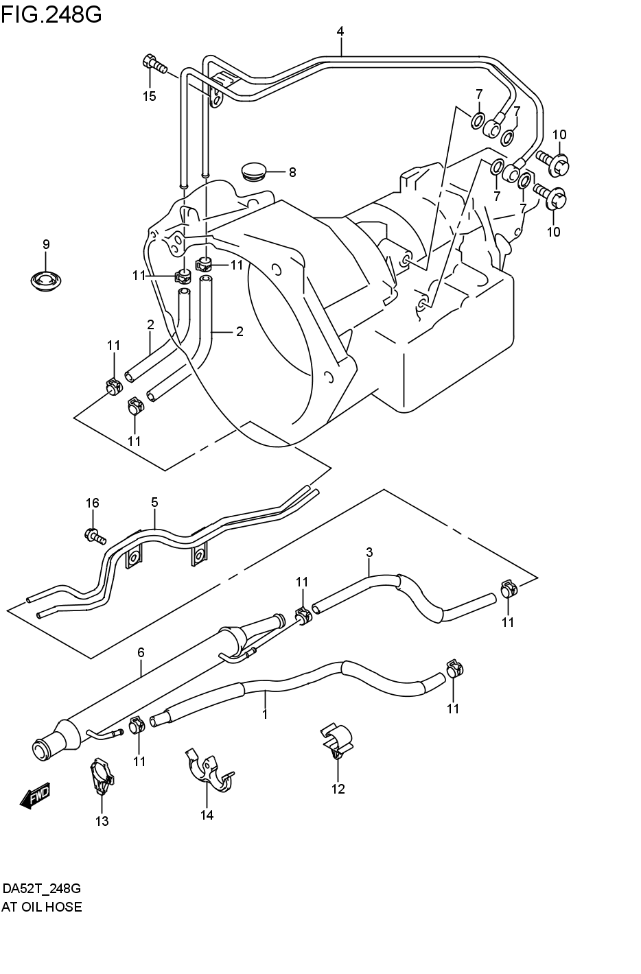 AT- OIL HOSE