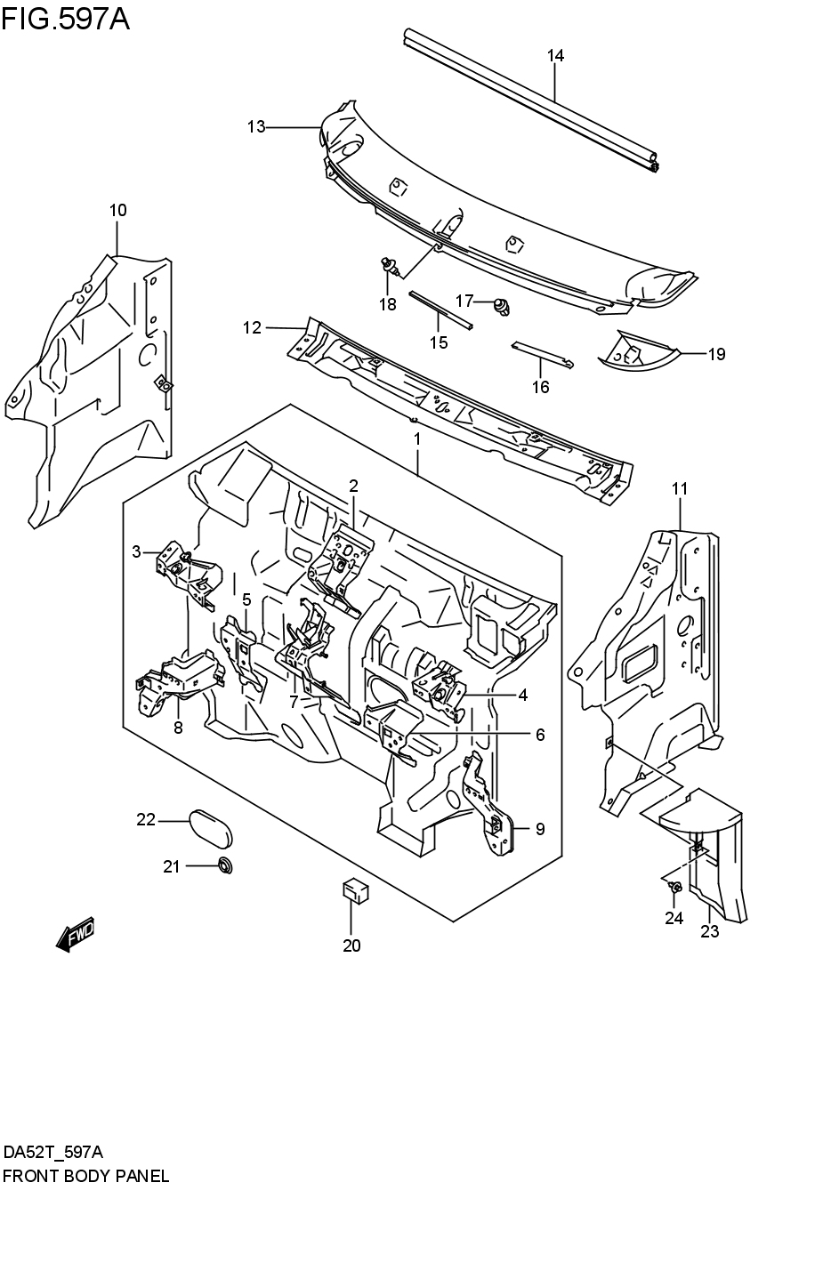 FRONT BODY PANEL