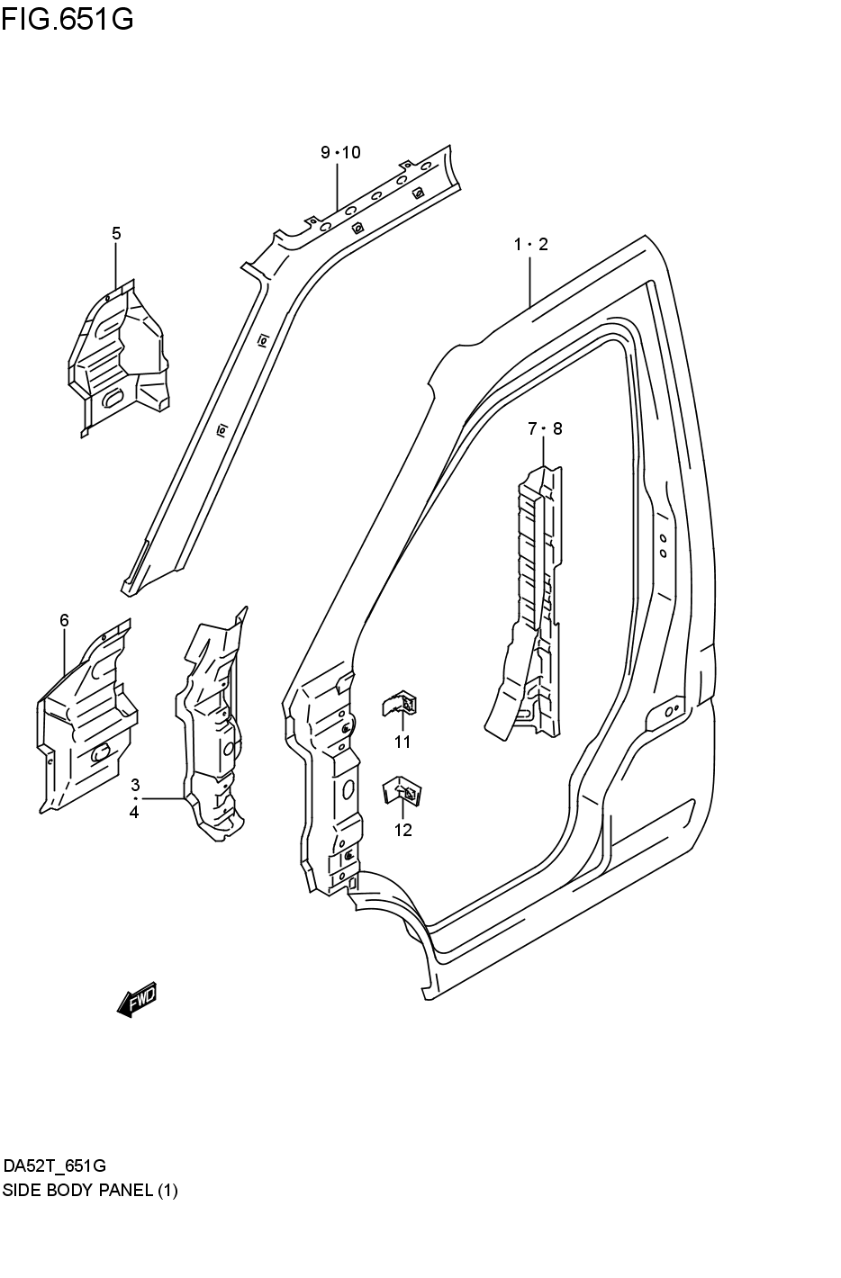 SIDE BODY PANEL