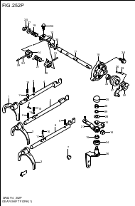 MT- GEAR SHIFT FORK