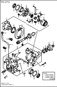 FRONT DIFFERENTIAL GEAR