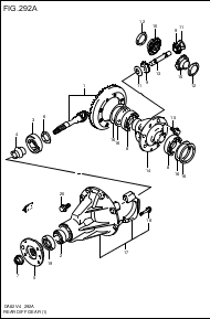 REAR DIFFERENTIAL GEAR