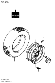 LOAD WHEEL/ TIRE