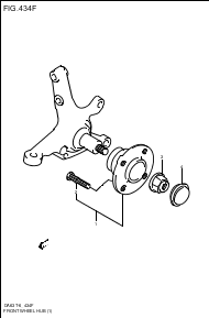 FRONT WHEEL HUB