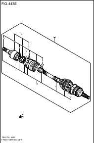 FRONT DRIVE SHAFT