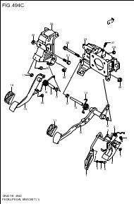 PEDAL/ PEDAL BRACKET