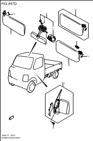 MIRROR/ SUN VISOR