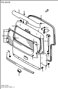 BACK DOOR PANEL