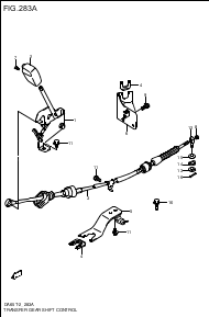 TRANSFER GEAR SHIFT CONTROL