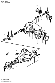 REAR DIFFERENTIAL GEAR