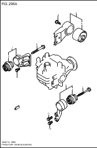 FRONT DIFFERENTIAL MOUNTING