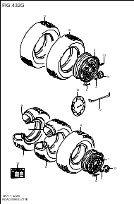 LOAD WHEEL/ TIRE